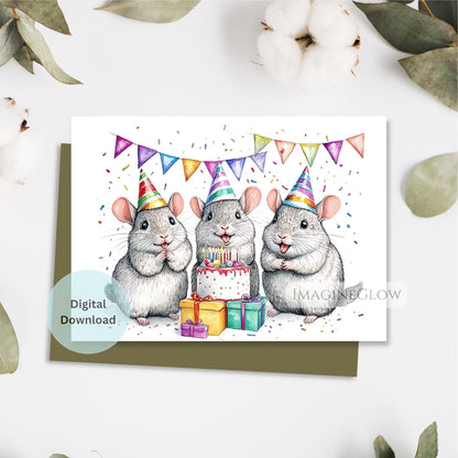 adorable chinchilla illustration card
printable chinchilla birthday card
birthday card for pet lovers
chinchilla digital card
