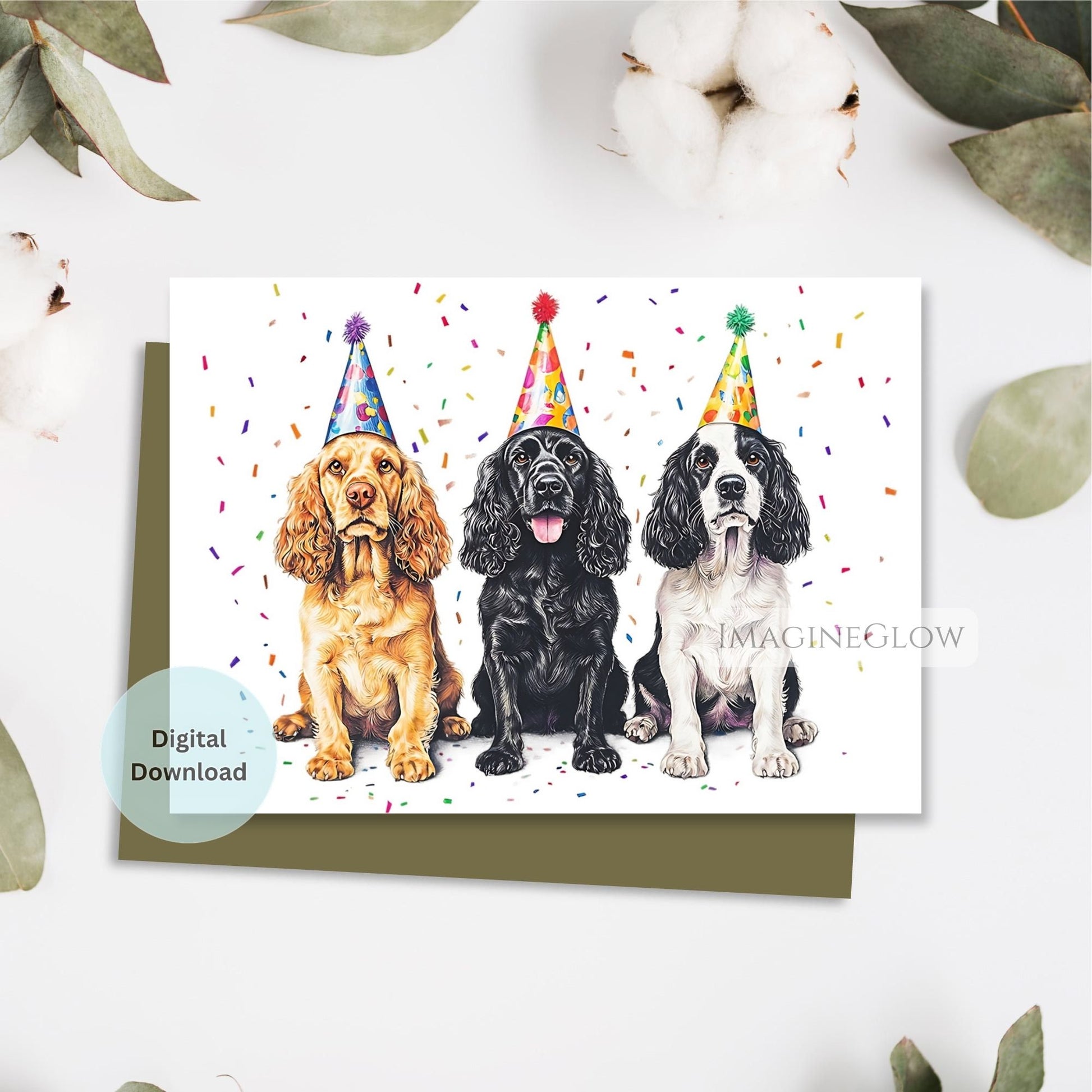 dog lover birthday card
puppy themed birthday card
