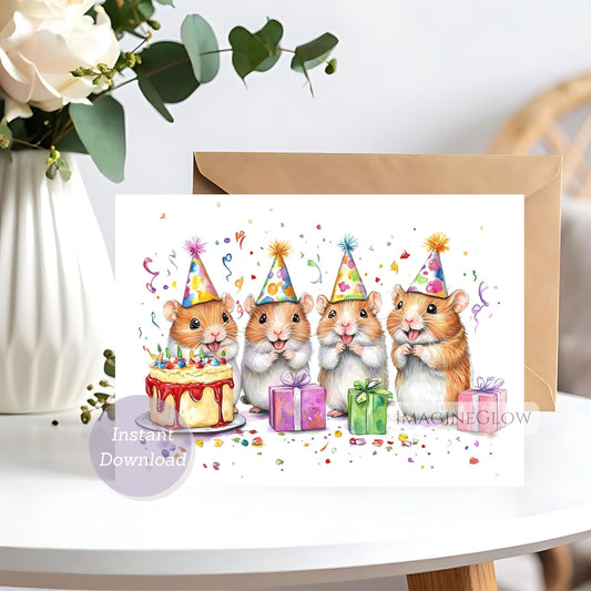 hamster birthday card
cute hamster greeting card
printable hamster birthday card
hamster birthday card for kids
hamster card for adults
