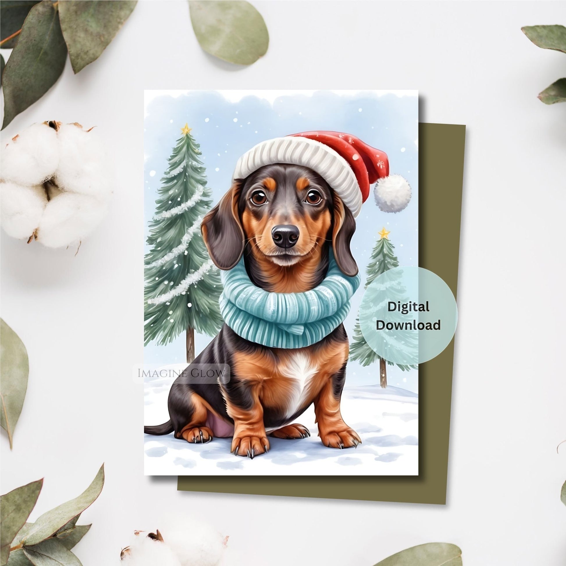 cute dachshund holiday greeting card printable
digital dachshund christmas card download
adorable dachshund christmas card for dog lovers
printable dachshund holiday greeting card
