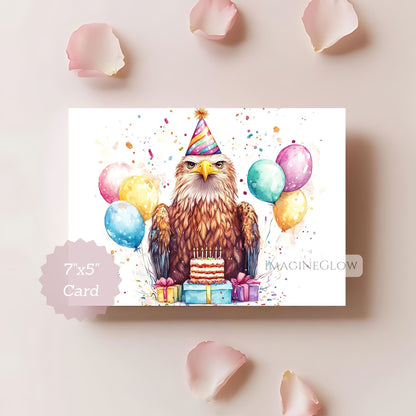 eagle birthday card
majestic eagle birthday greeting
bird of prey birthday card
wildlife lover birthday card
nature themed birthday card eagle
printable eagle birthday card
