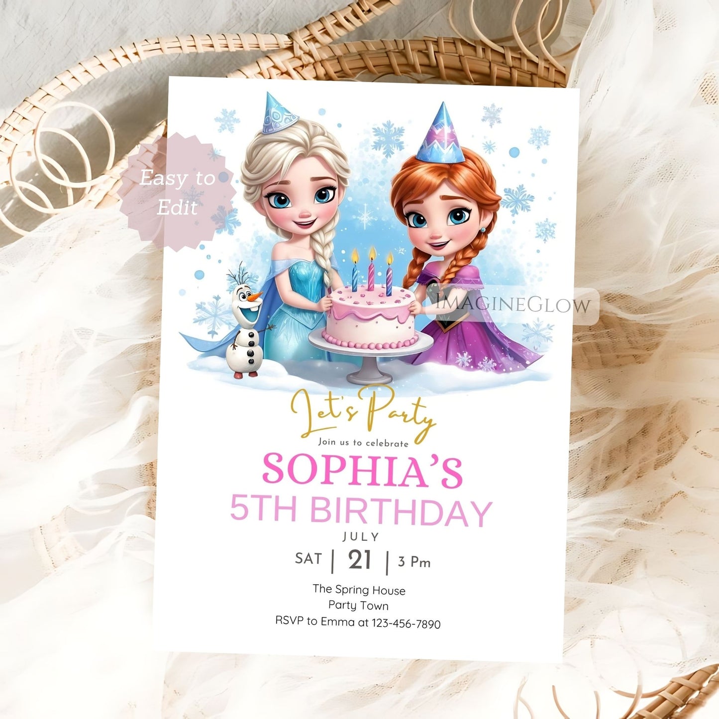 princess frozen invitation template
printable frozen birthday card
