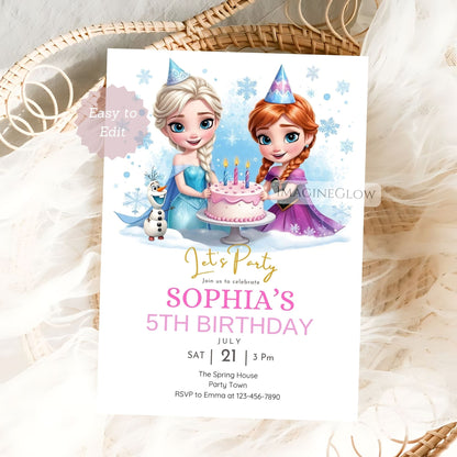 princess frozen invitation template
printable frozen birthday card
