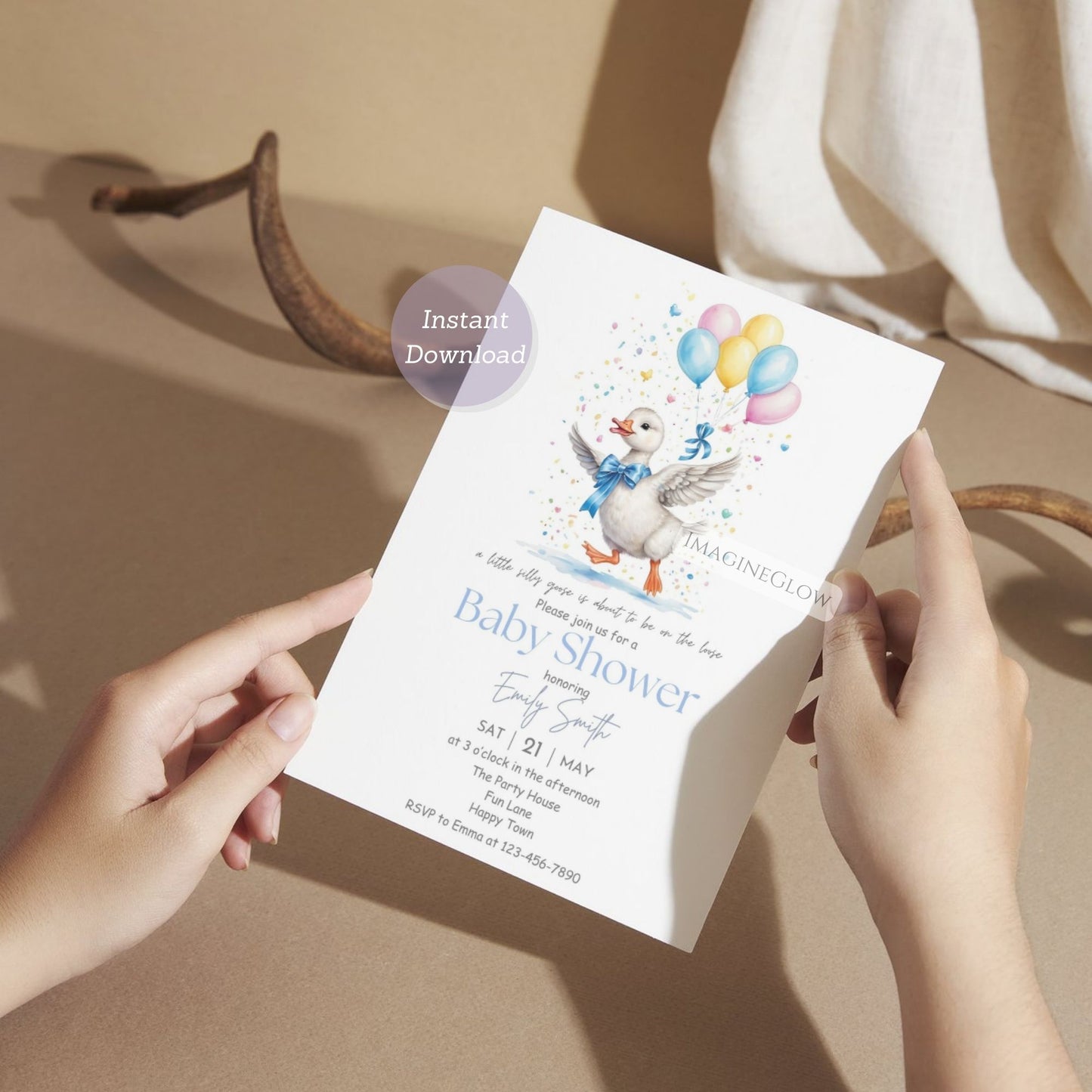 customizable vintage farm animal baby shower invite
