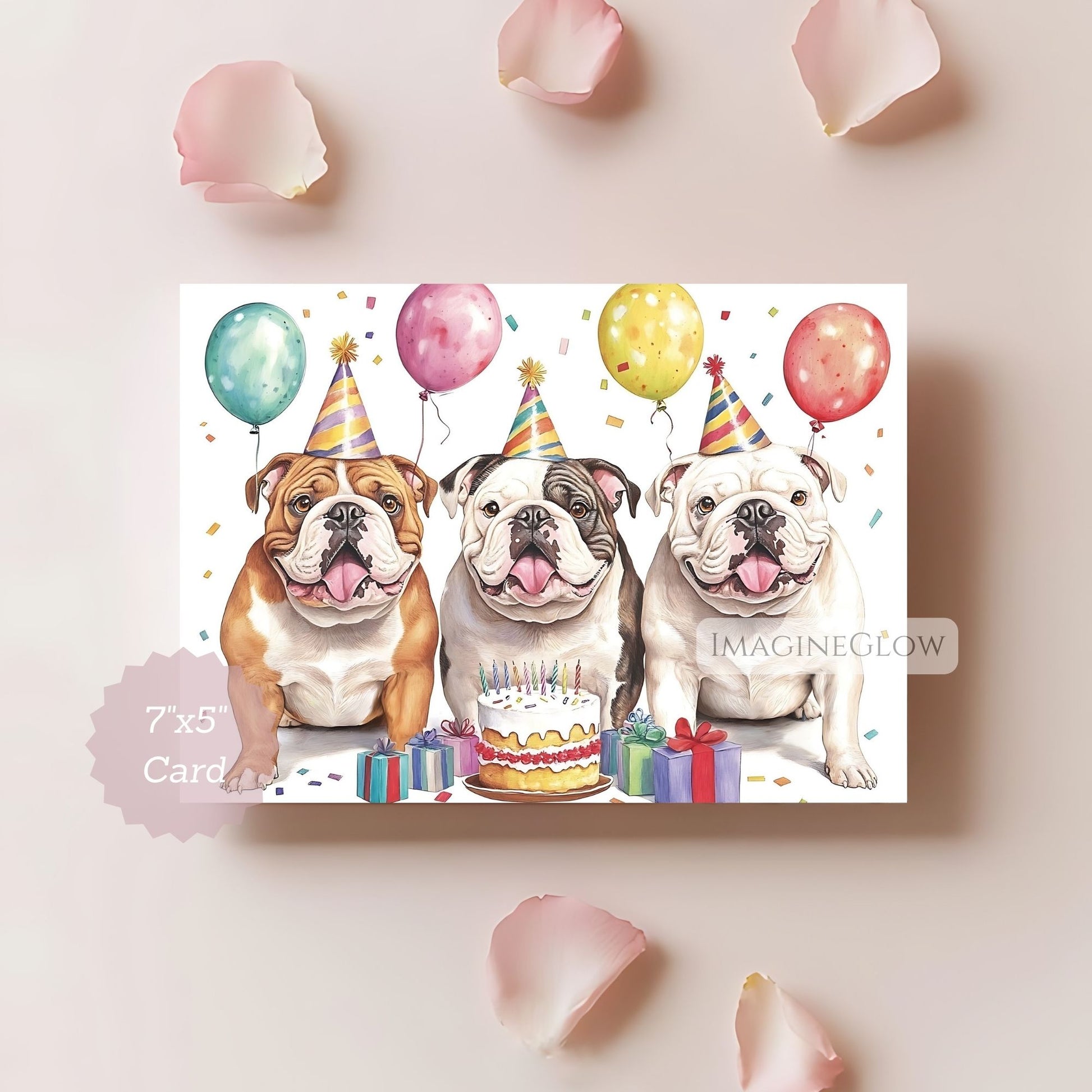 funny bulldog birthday card digital
dog-themed birthday card printable
