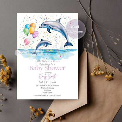 nautical baby shower design
