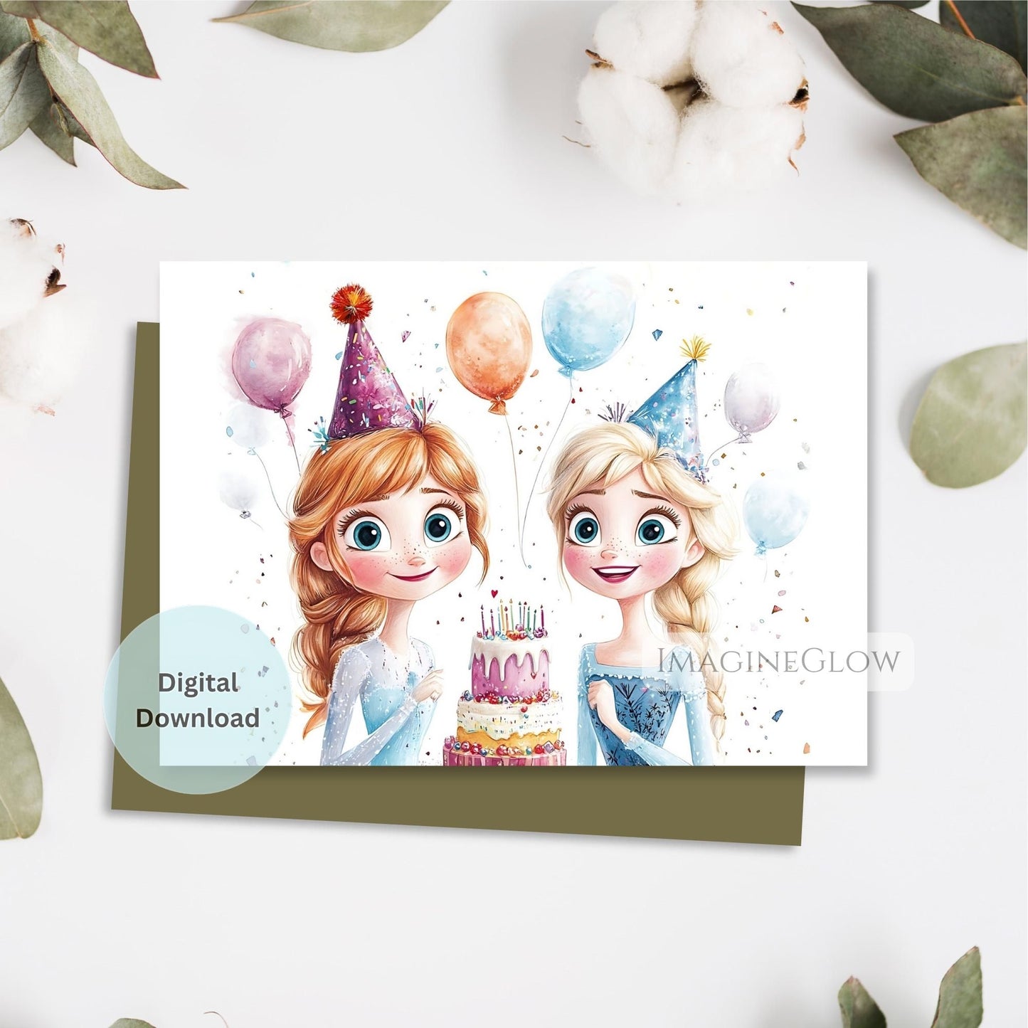 printable frozen birthday card
magical frozen birthday card
icy blue birthday card
kids frozen birthday greeting
