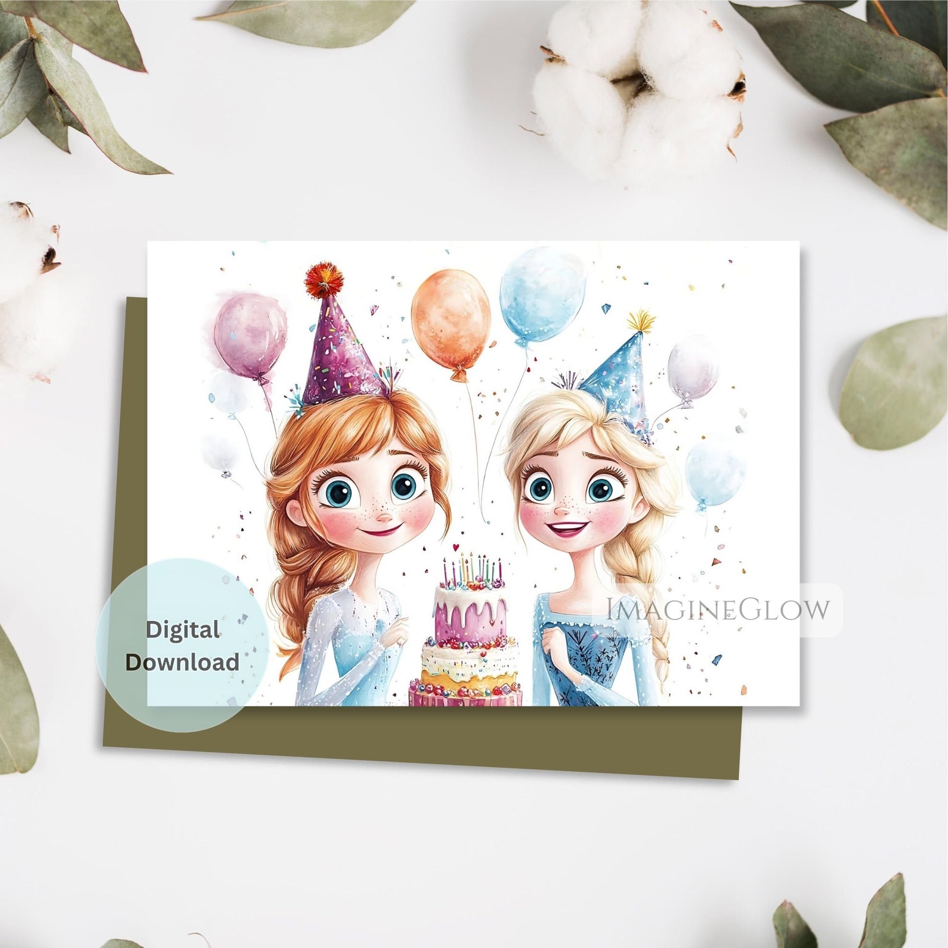 printable frozen birthday card
magical frozen birthday card
icy blue birthday card
kids frozen birthday greeting
