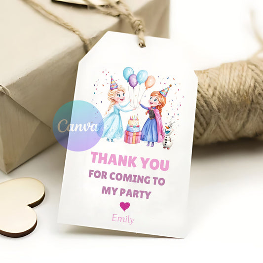 frozen birthday favor tags

frozen princess printable tags