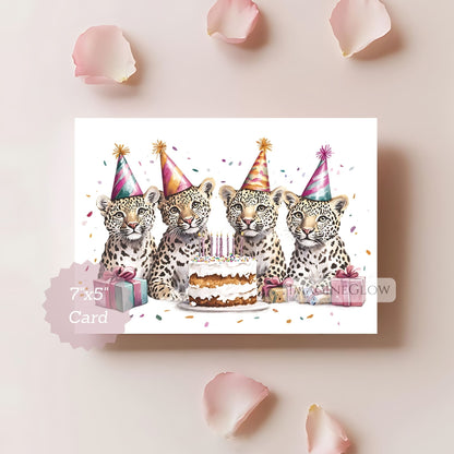 leopard birthday card
wild leopard greeting card
safari animal birthday card leopard
jungle theme leopard birthday card
printable leopard birthday card
digital leopard greeting card
