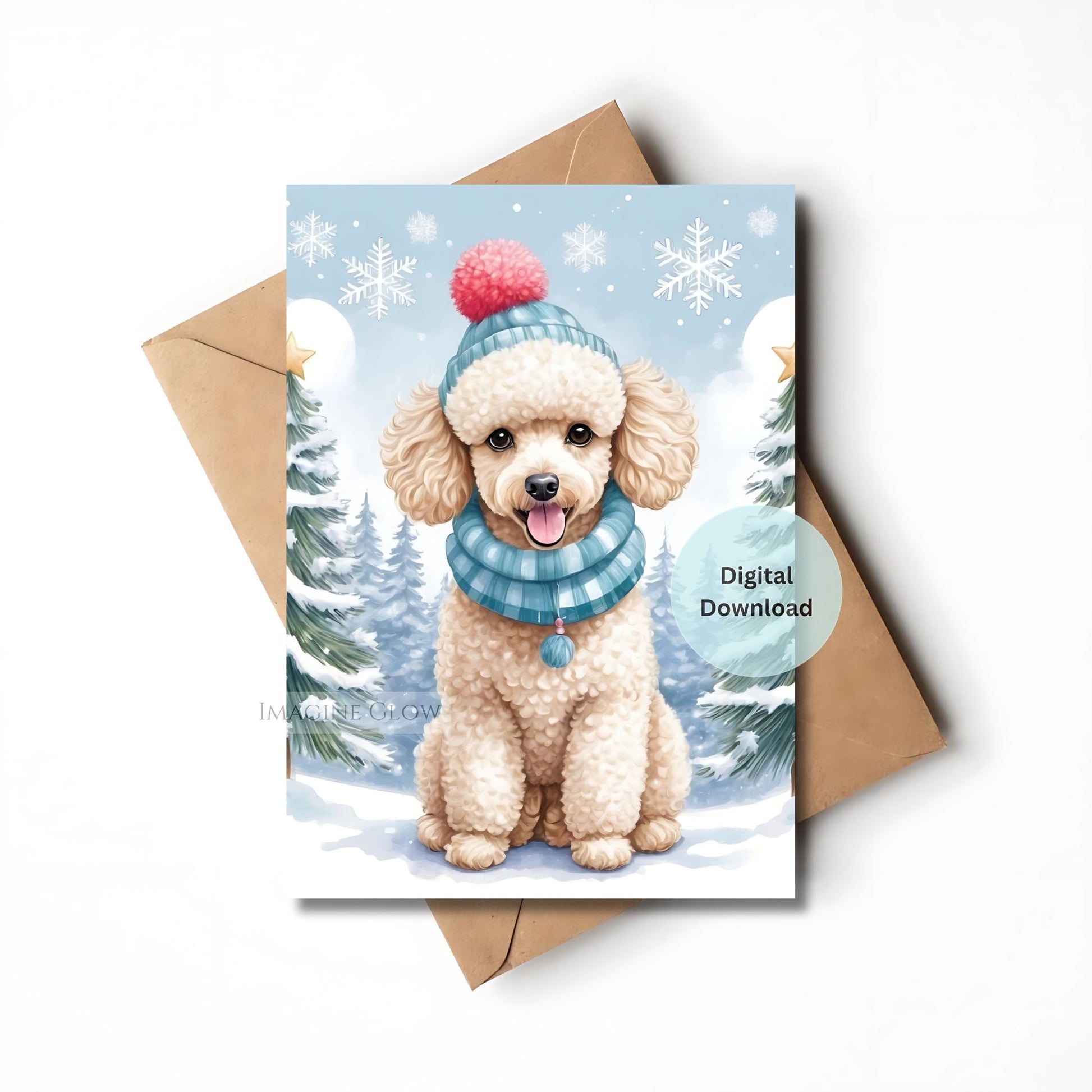 poodle christmas card cute dog holiday design
printable poodle christmas card digital download
festive poodle holiday greeting card
adorable poodle christmas card for dog lovers
poodle christmas card winter scene
