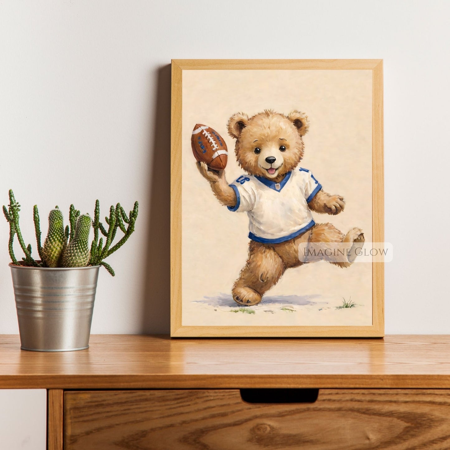 kids football nursery printable
