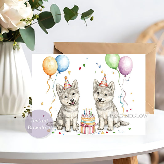 wolf birthday card
wildlife greeting card wolf
majestic wolf birthday greeting

