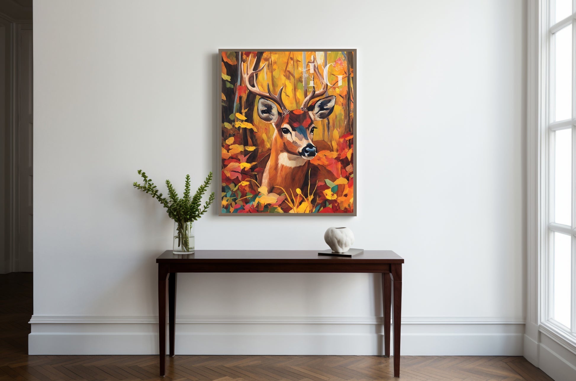 all reindeer artwork for adding seasonal charm to your space