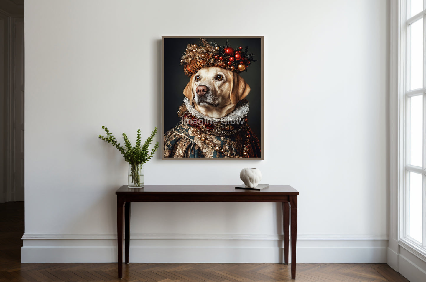 Labrador Retriever Art Print - Renaissance Pet Portrait