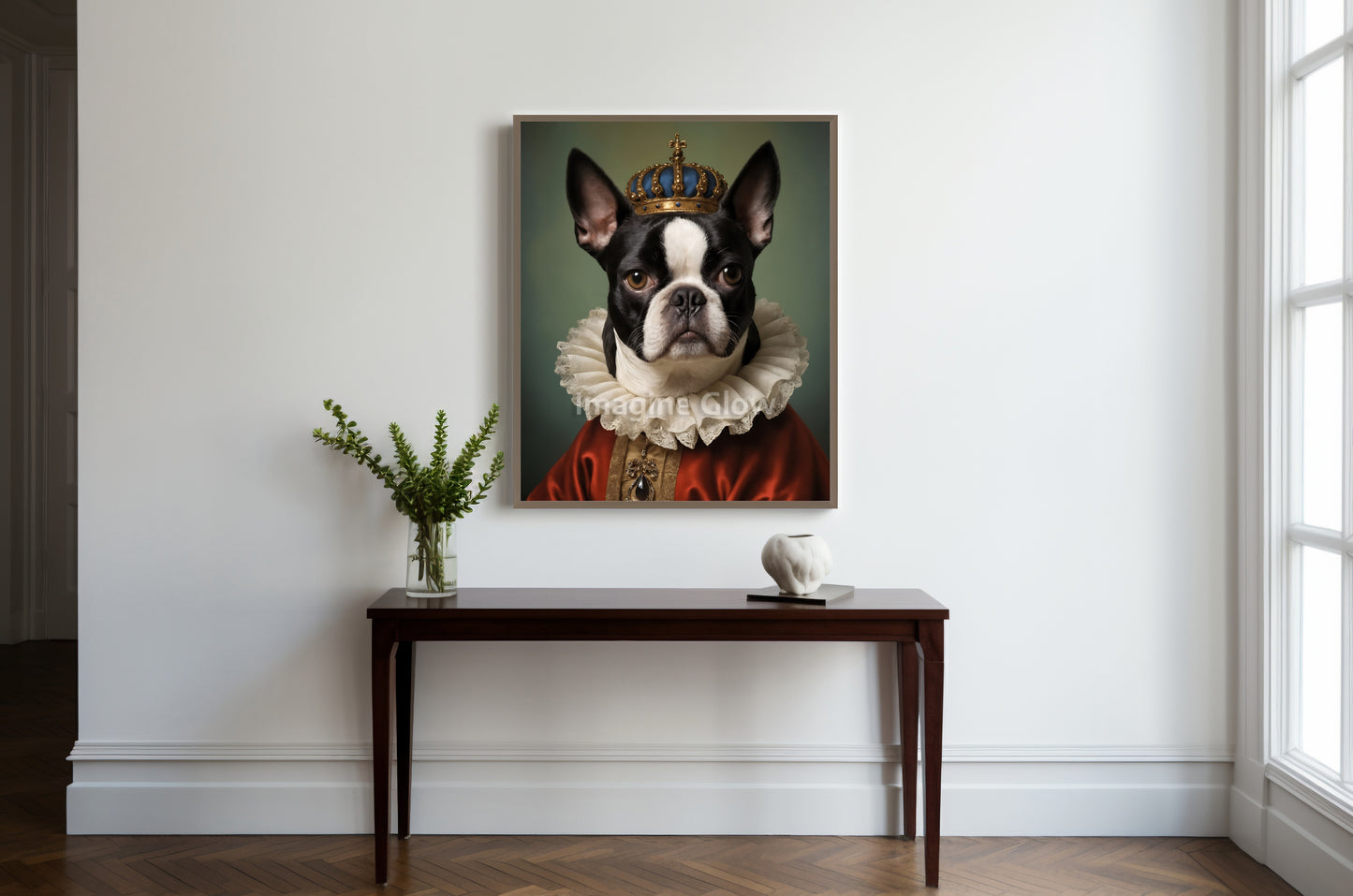 French Bulldog Art Print - Renaissance Pet Portrait