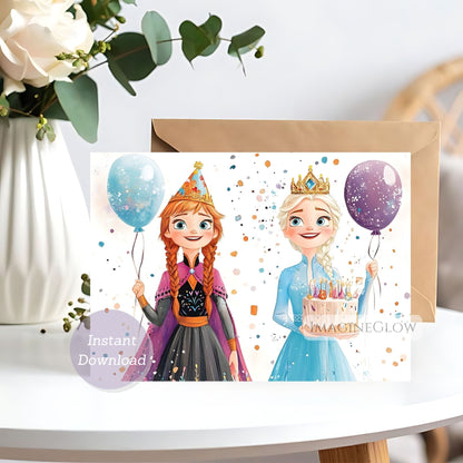 Anna birthday card digital
Olaf Frozen birthday card
winter wonderland birthday card
