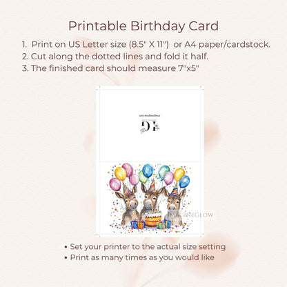 rustic donkey birthday card
country theme birthday card donkey
printable donkey birthday card
digital donkey greeting card
whimsical donkey birthday card
animal lover donkey birthday greeting
fun donkey birthday printable