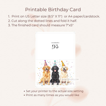 funny Golden Retriever card
Golden Retriever digital card
Golden Retriever puppy card printable