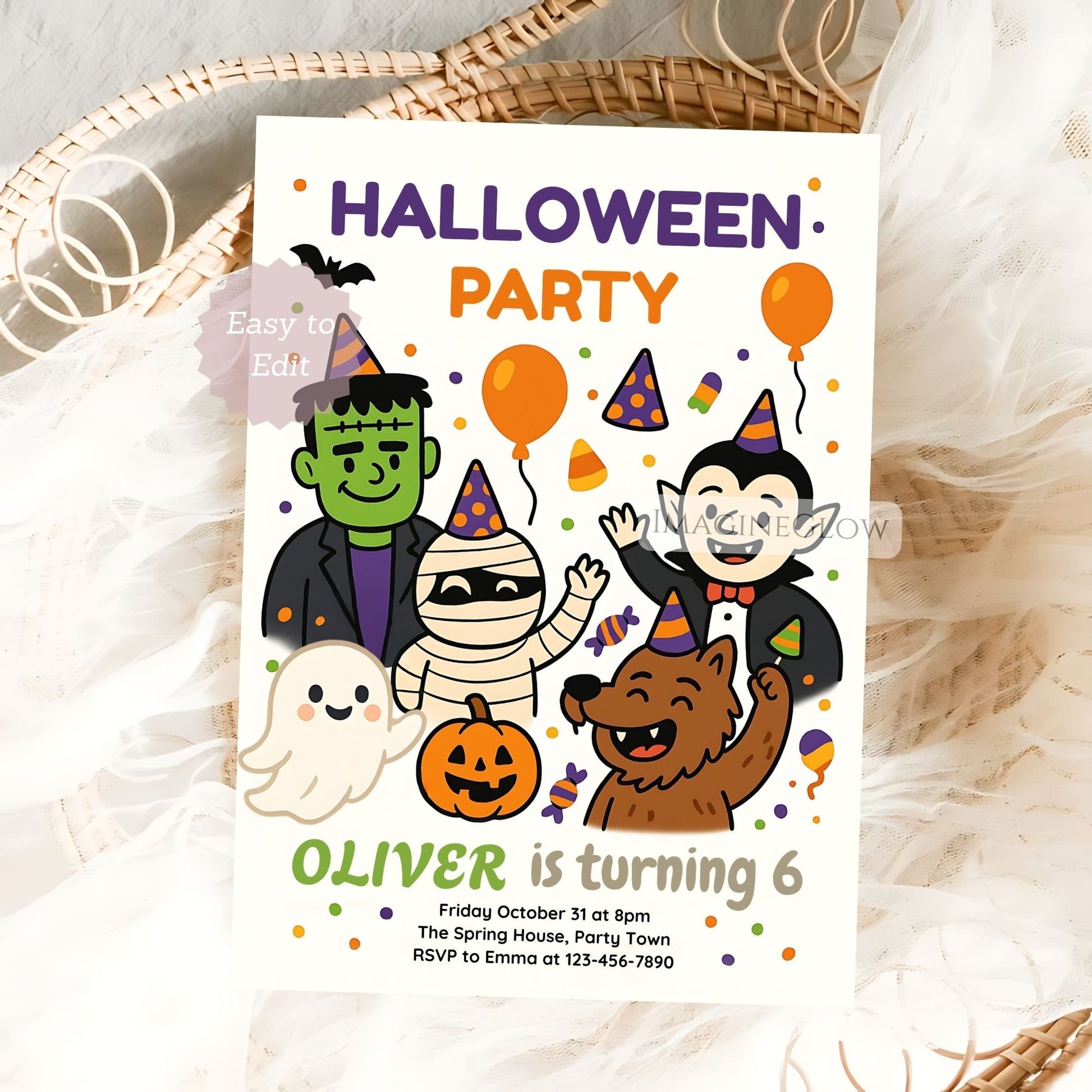 haunted house party invitation
halloween celebration invitation