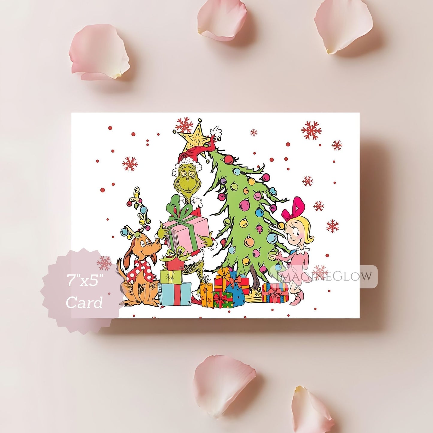 holiday grinch greeting card
grinch themed christmas card printable
