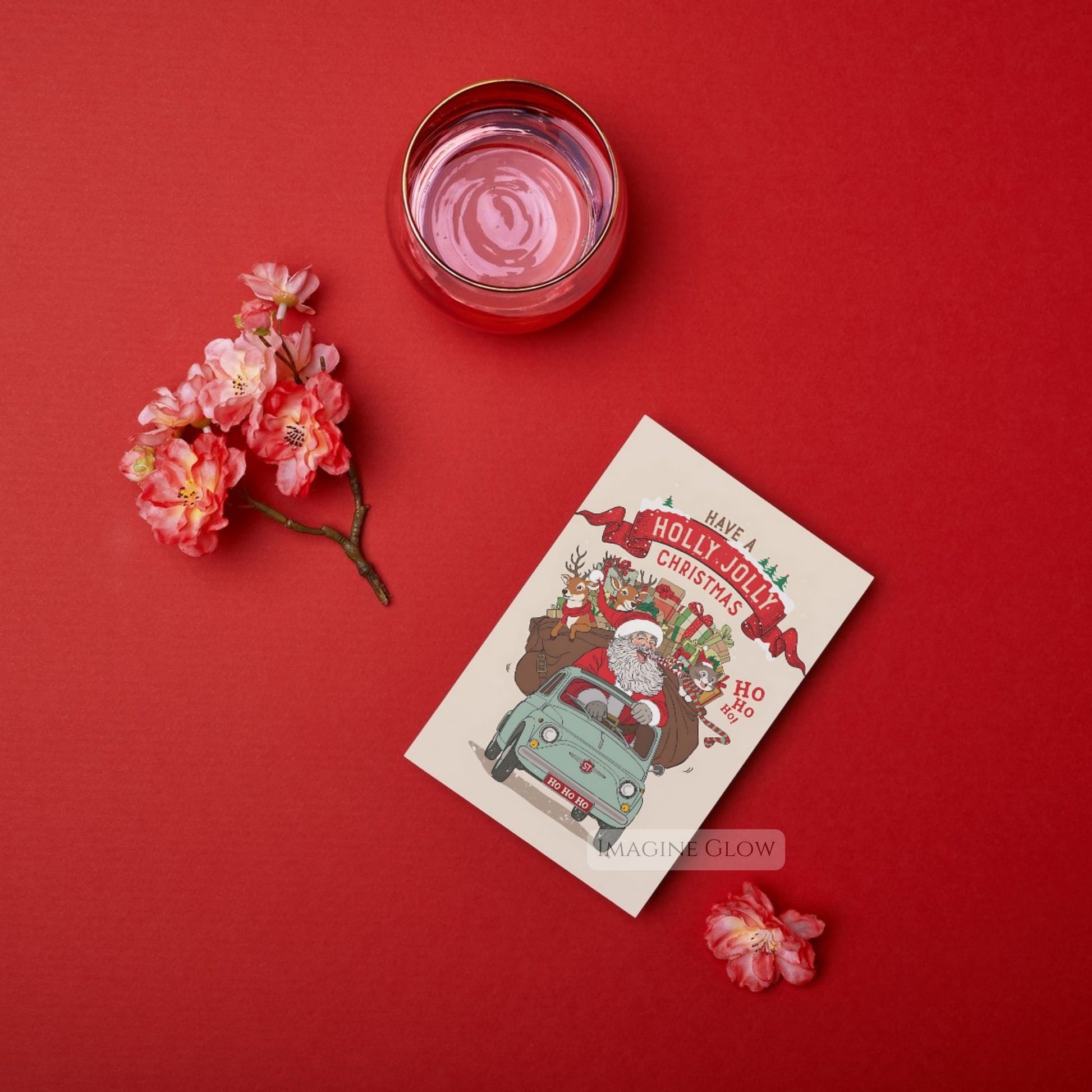 classic santa claus christmas card printable
printable santa holiday greeting card
