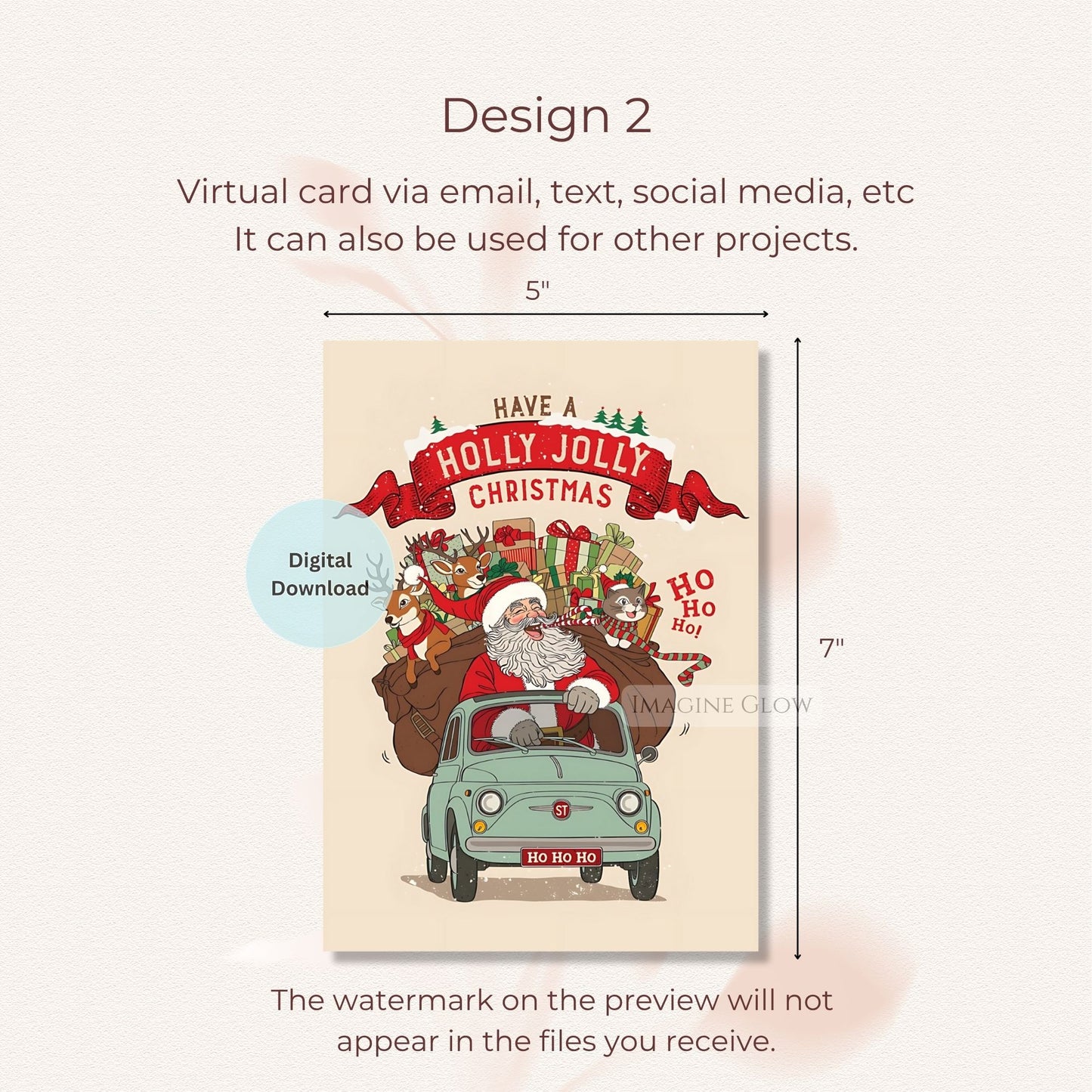 holiday santa claus card classic design
printable christmas card with santa claus
