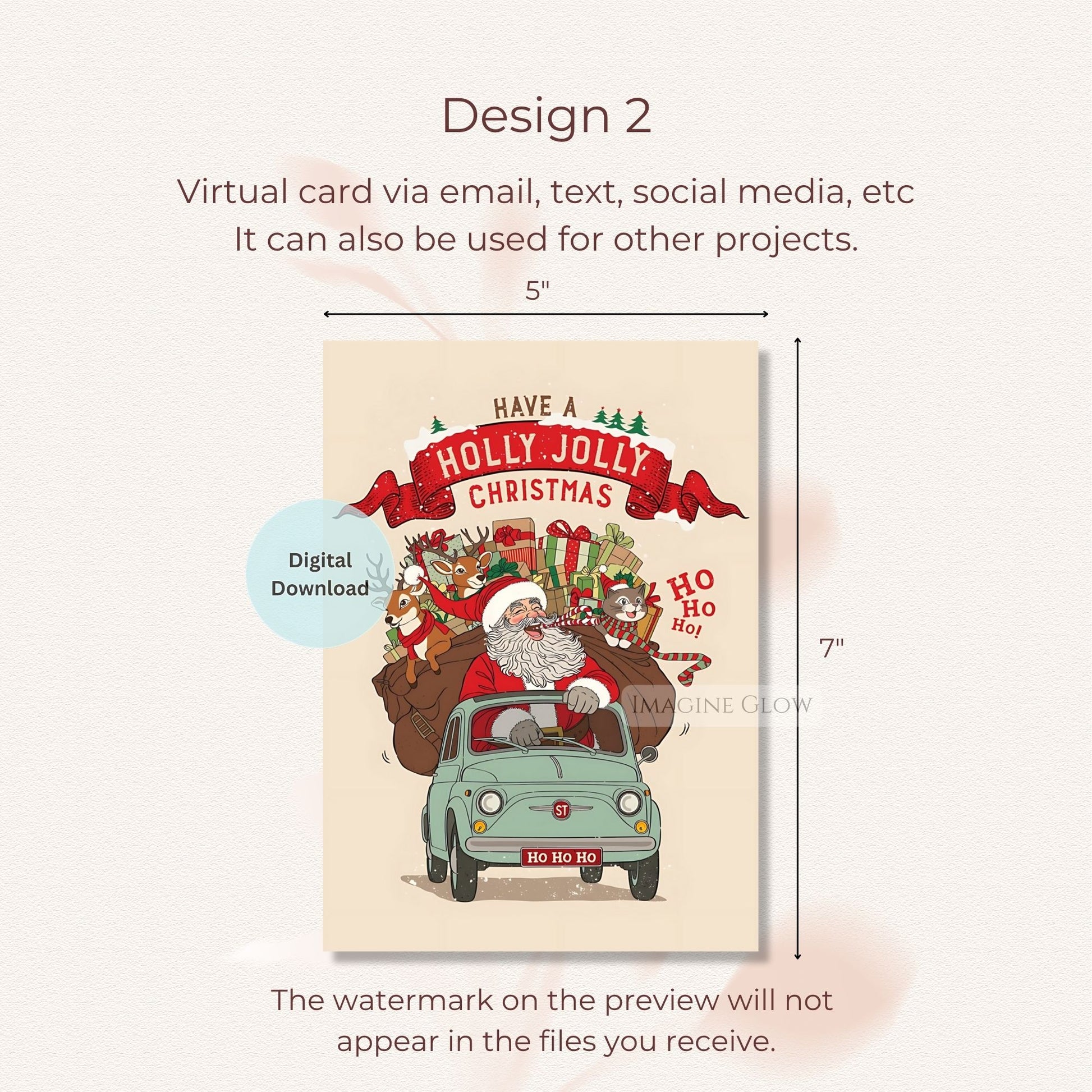 holiday santa claus card classic design
printable christmas card with santa claus
