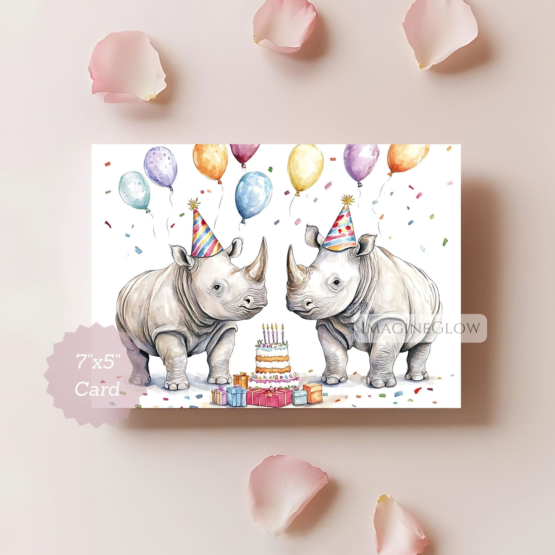 rhino birthday card printable
safari animal birthday greeting
cute rhino birthday digital card
