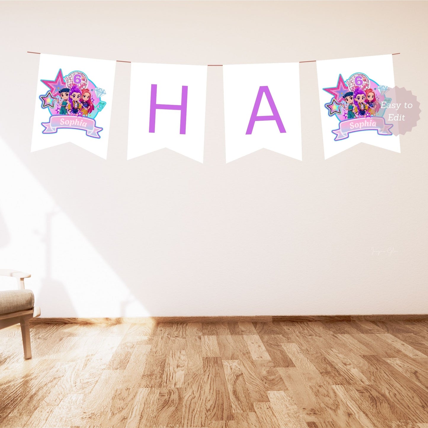 huntrix party banner bunting
editable anime birthday banner
kpop anime party decoration
huntrix birthday banner printable
anime girl party banner
printable kpop birthday bunting