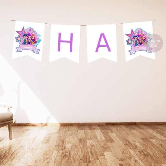 huntrix party banner bunting
editable anime birthday banner
kpop anime party decoration
huntrix birthday banner printable
anime girl party banner
printable kpop birthday bunting