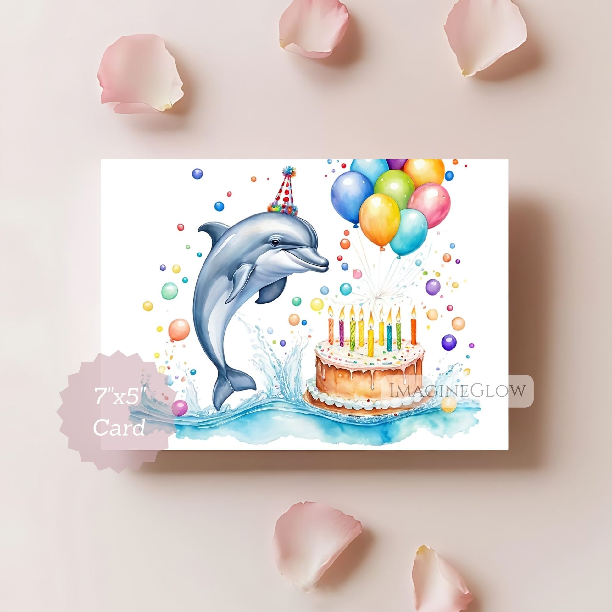 dolphin birthday card for kids
cute dolphin birthday card

