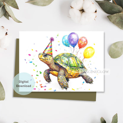 turtle birthday card printable
ocean turtle greeting card
sea animal birthday card
cute turtle birthday card for kids
