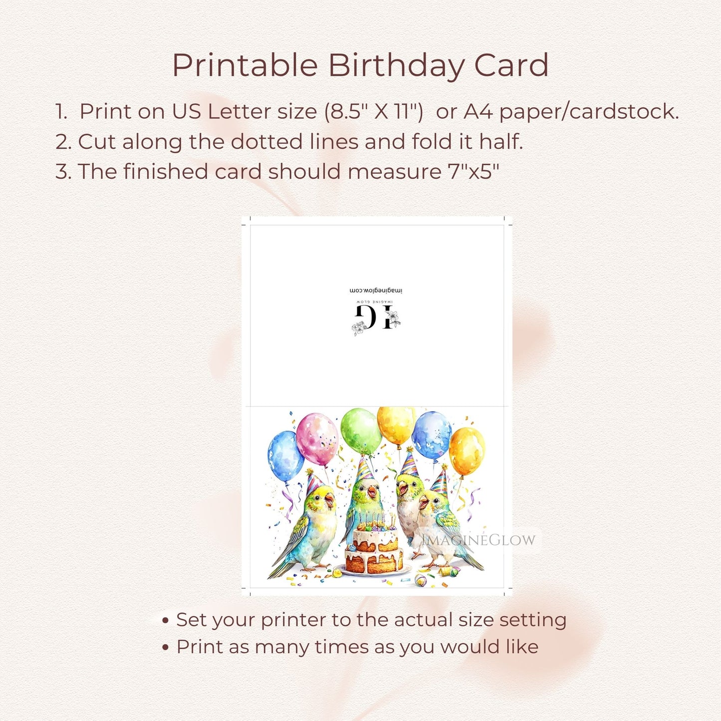 colorful budgerigar birthday card
birthday card with parakeet
birthday card bird theme
animal birthday card budgerigar
digital budgerigar birthday card
