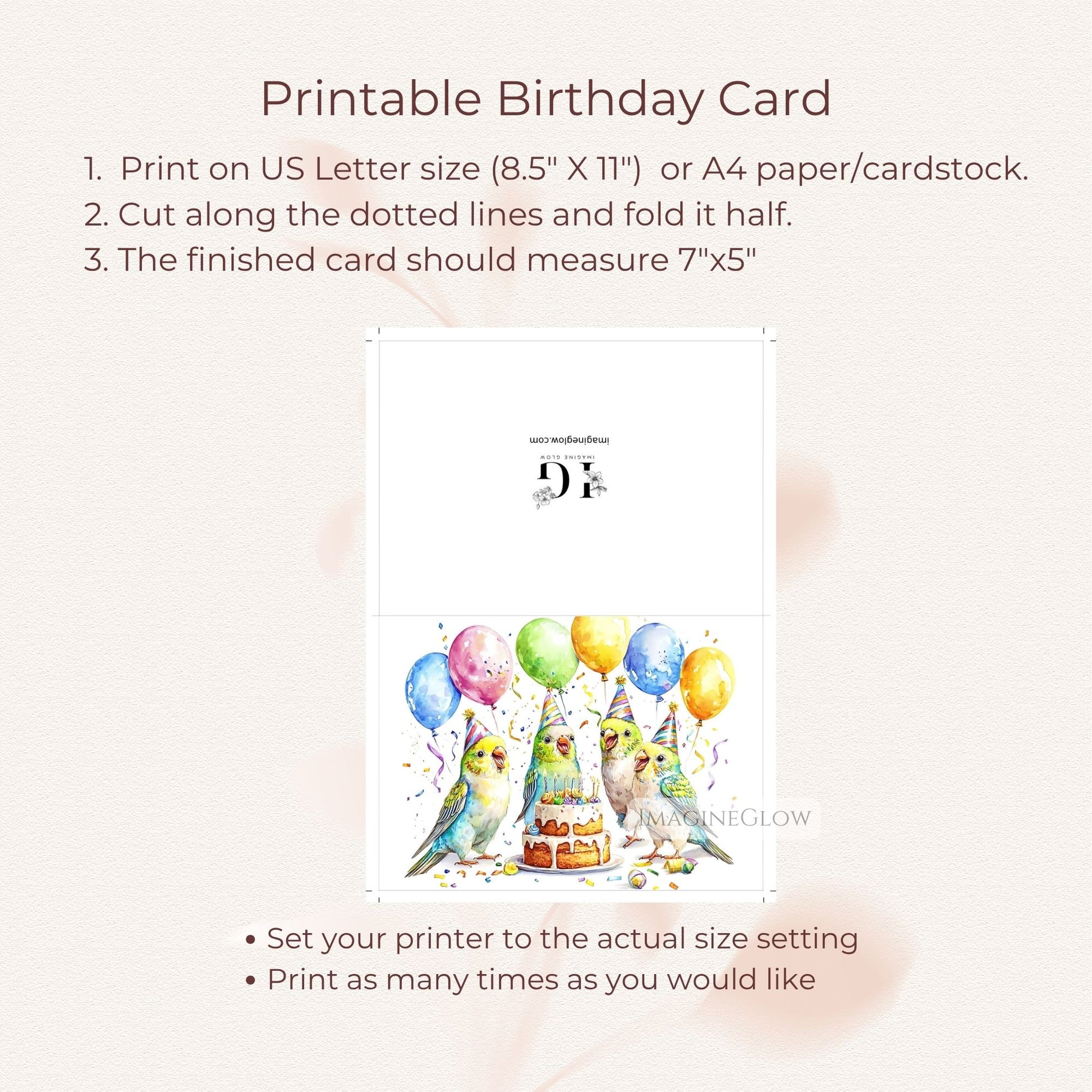 colorful budgerigar birthday card
birthday card with parakeet
birthday card bird theme
animal birthday card budgerigar
digital budgerigar birthday card