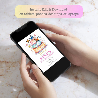 printable butterfly birthday card elegant design
butterfly birthday invitation for outdoor celebration