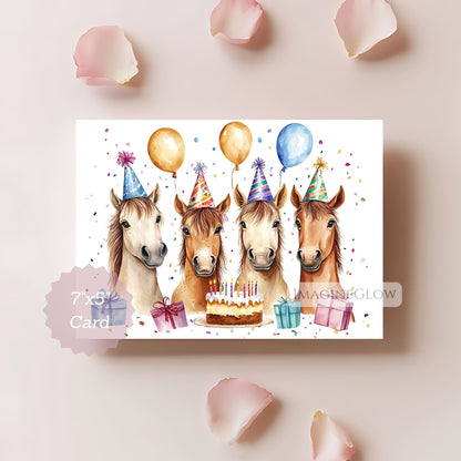 kids horse birthday greeting
printable cowboy birthday card
horse lover birthday card boy
ranch theme birthday card
