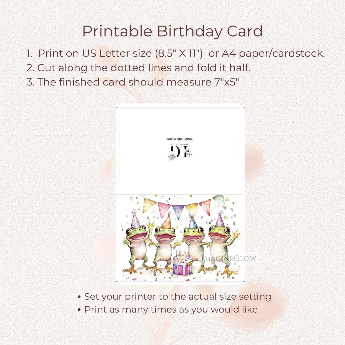 birthday card with frog design
nature themed frog birthday card
frog birthday card for kids
frog birthday card for adults