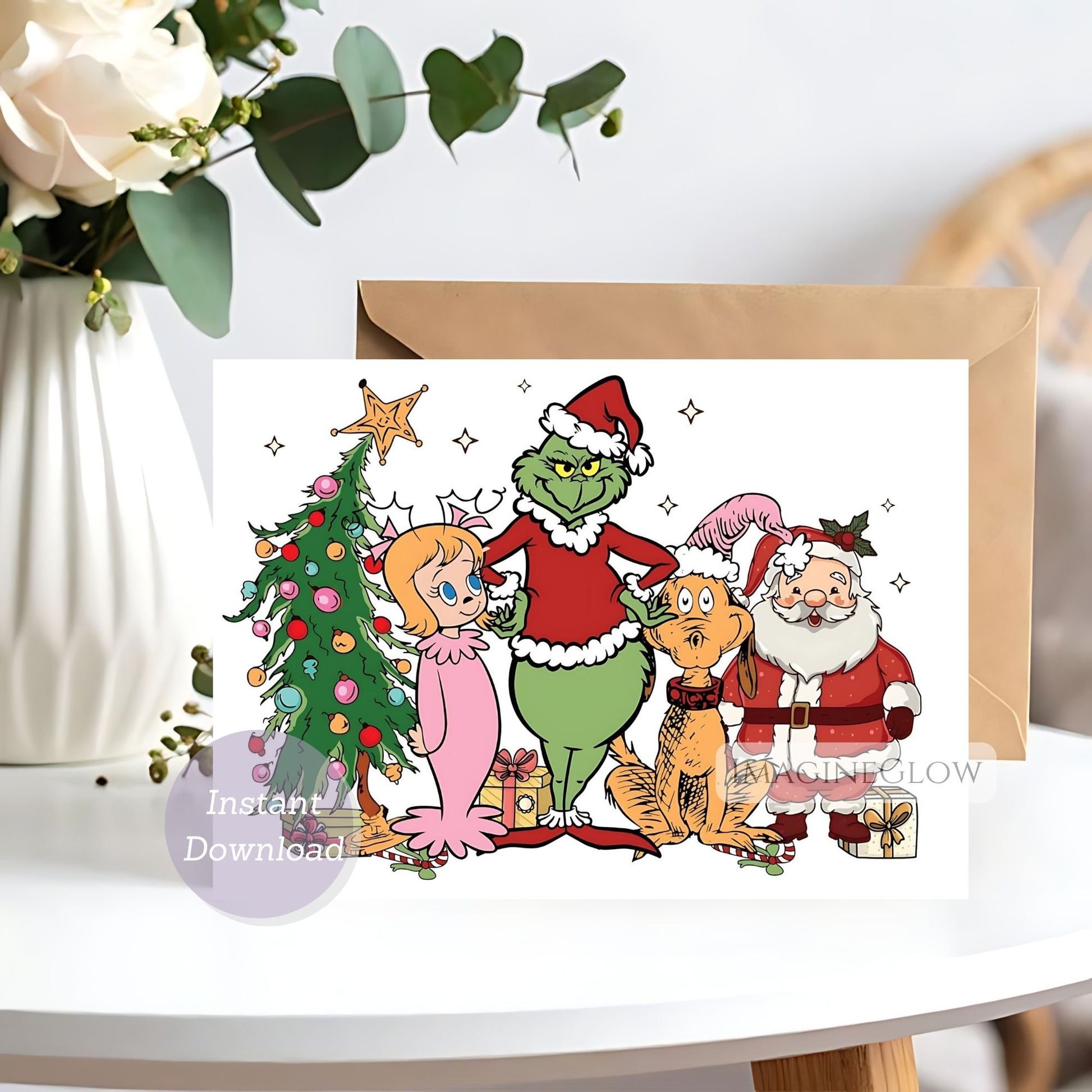 grinch christmas card printable
funny grinchmas greeting card
