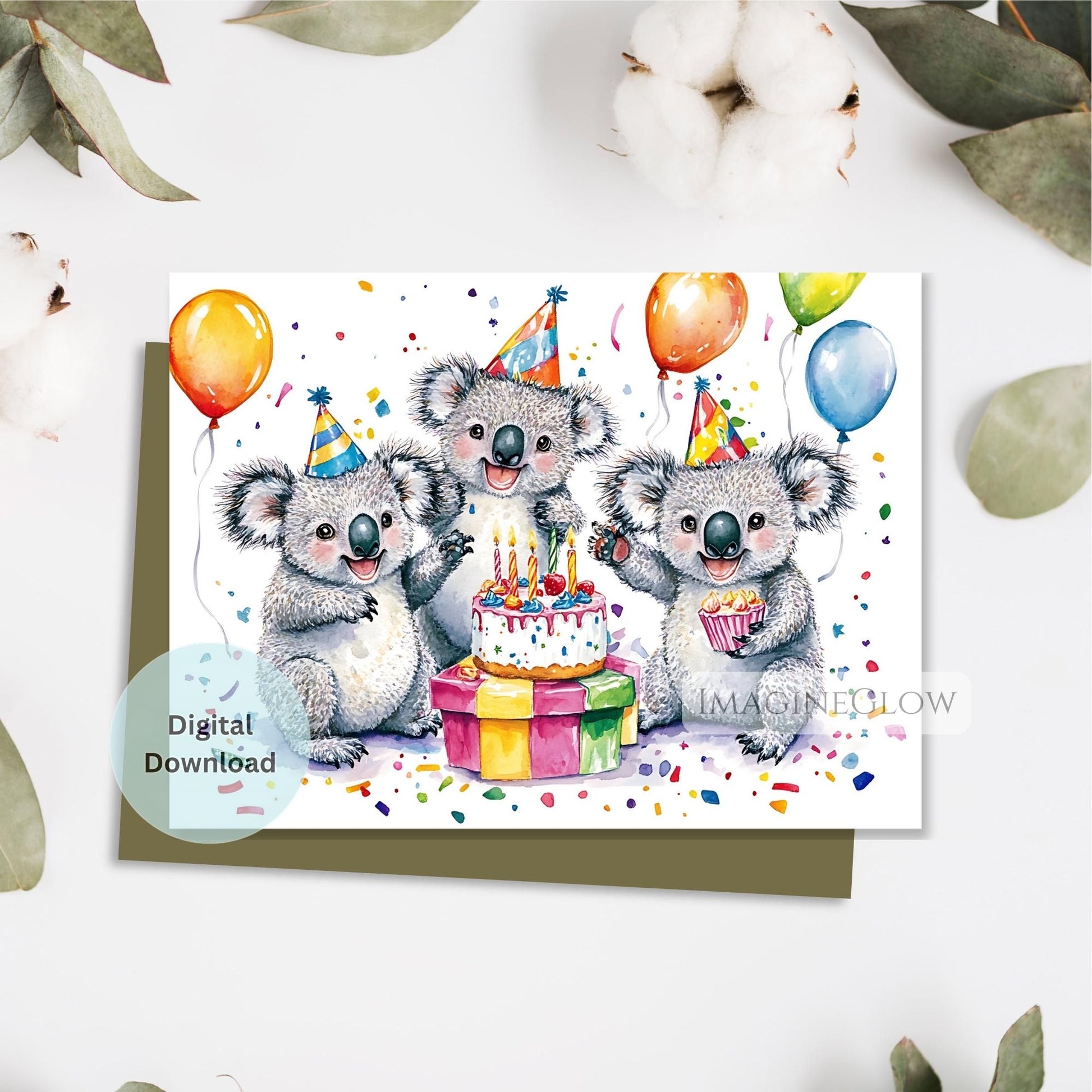 koala birthday card
cute animal birthday card
kids koala birthday card


