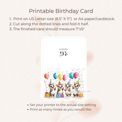sugar glider birthday card for nature lovers
sugar glider birthday greeting card digital