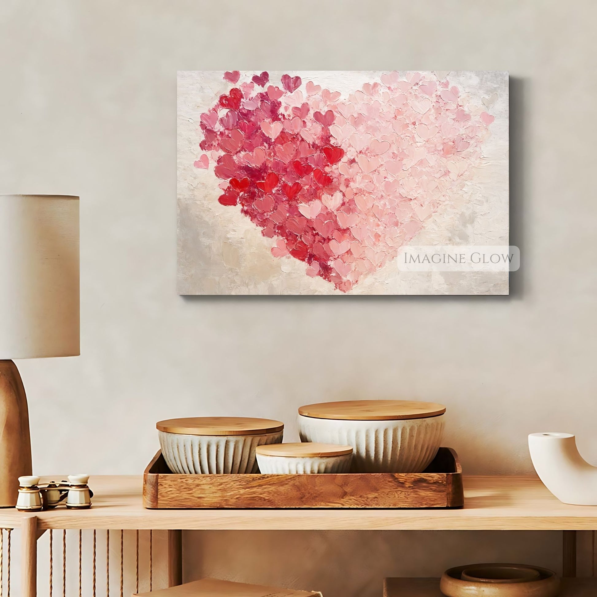 Romantic Valentine’s Day printable gift artwork
