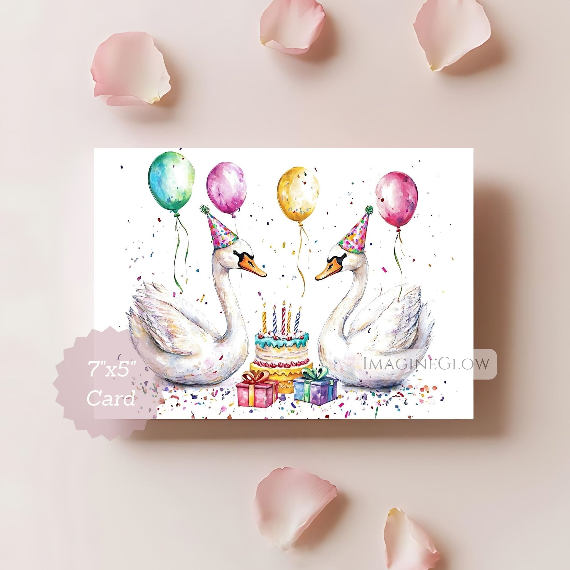 floral swan birthday card
romantic swan birthday card
animal birthday card swan
printable swan birthday card
