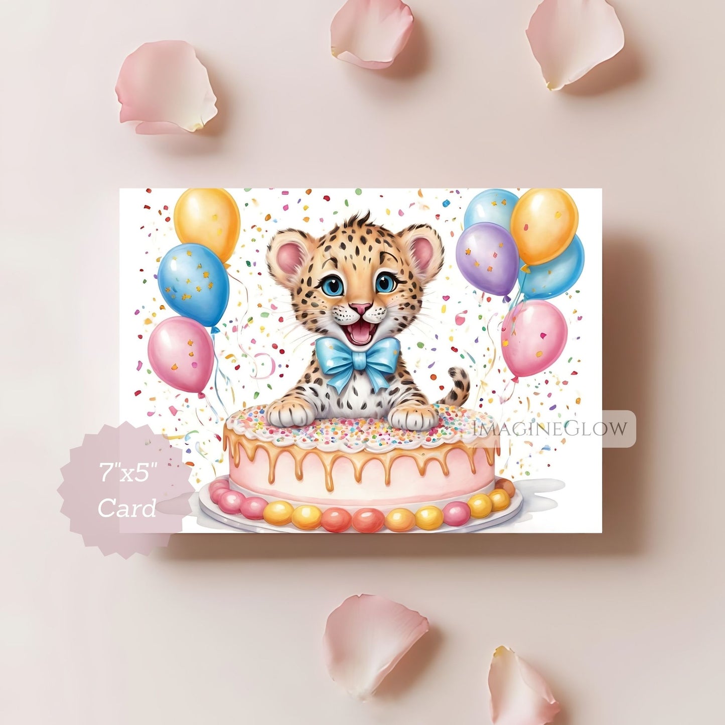 Leopard card for toddler boy birthday
Safari animal card digital download
Jungle-themed birthday card for boy
