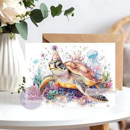 Sea turtle birthday card with marine animal design
Printable sea turtle birthday greeting card
Adorable sea turtle birthday card for ocean lovers
Funny sea turtle birthday card digital download
Unique sea turtle birthday card for kids and adults
Marine life birthday card with sea turtle illustration
Sea turtle birthday card for beach lovers
