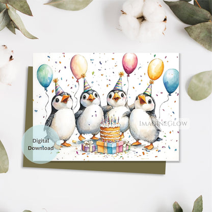 puffin card for bird lovers
cute puffin digital birthday card
printable ocean bird birthday card
puffin birthday wishes nature theme
