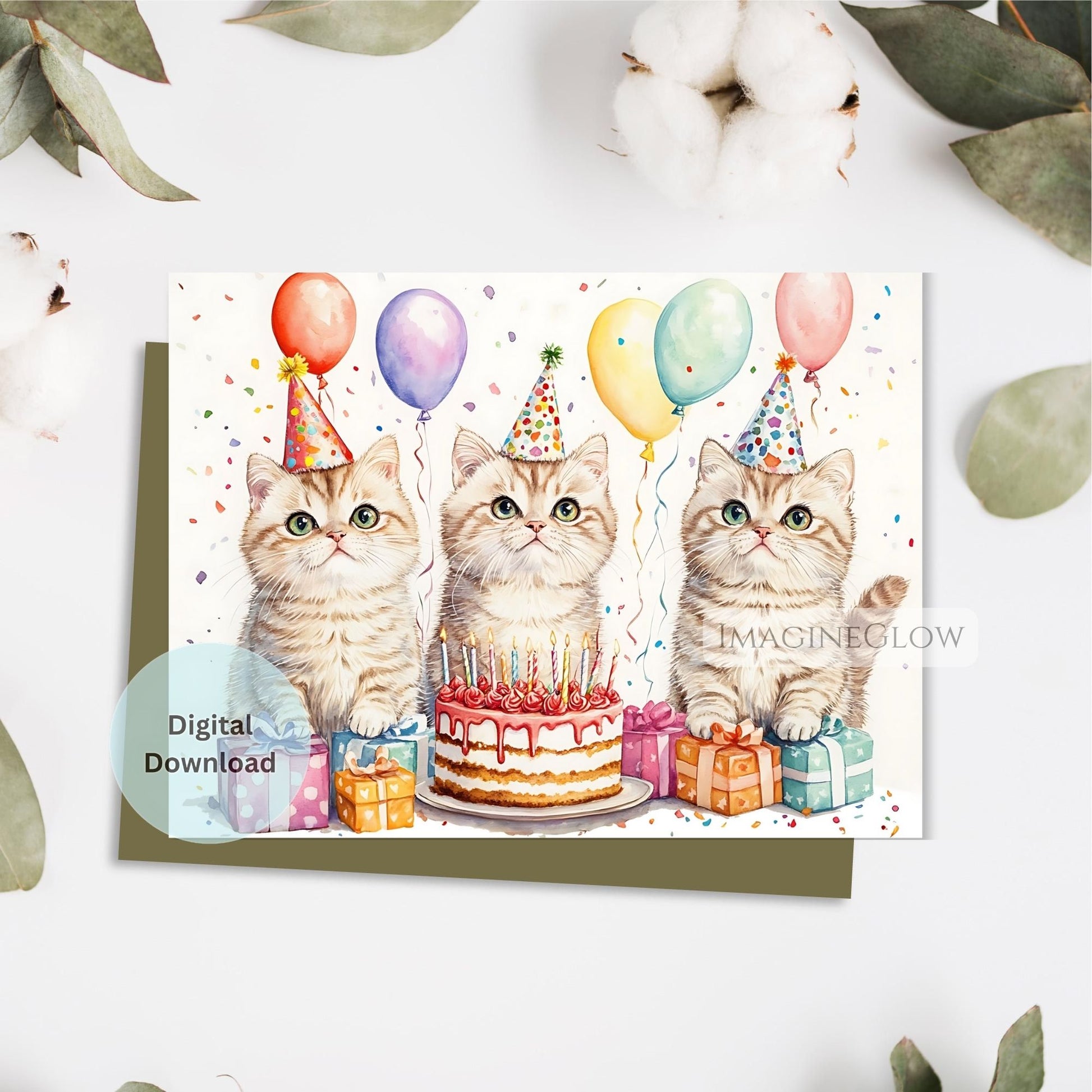 Cute kitten birthday card digital download
Adorable cat birthday greeting card
Printable kitten birthday card for kids


