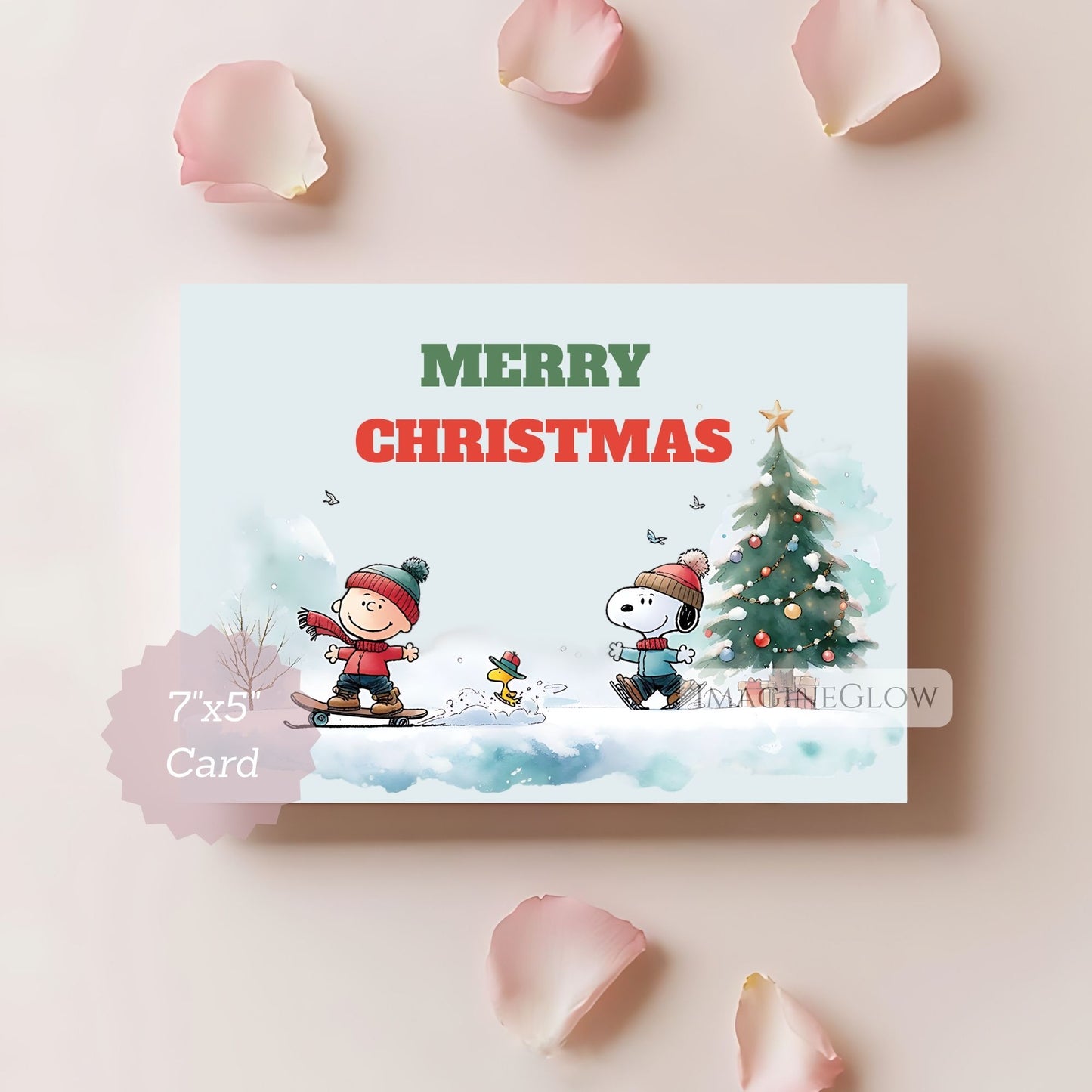 festive snoopy christmas card
snoopy holiday card ready to print

