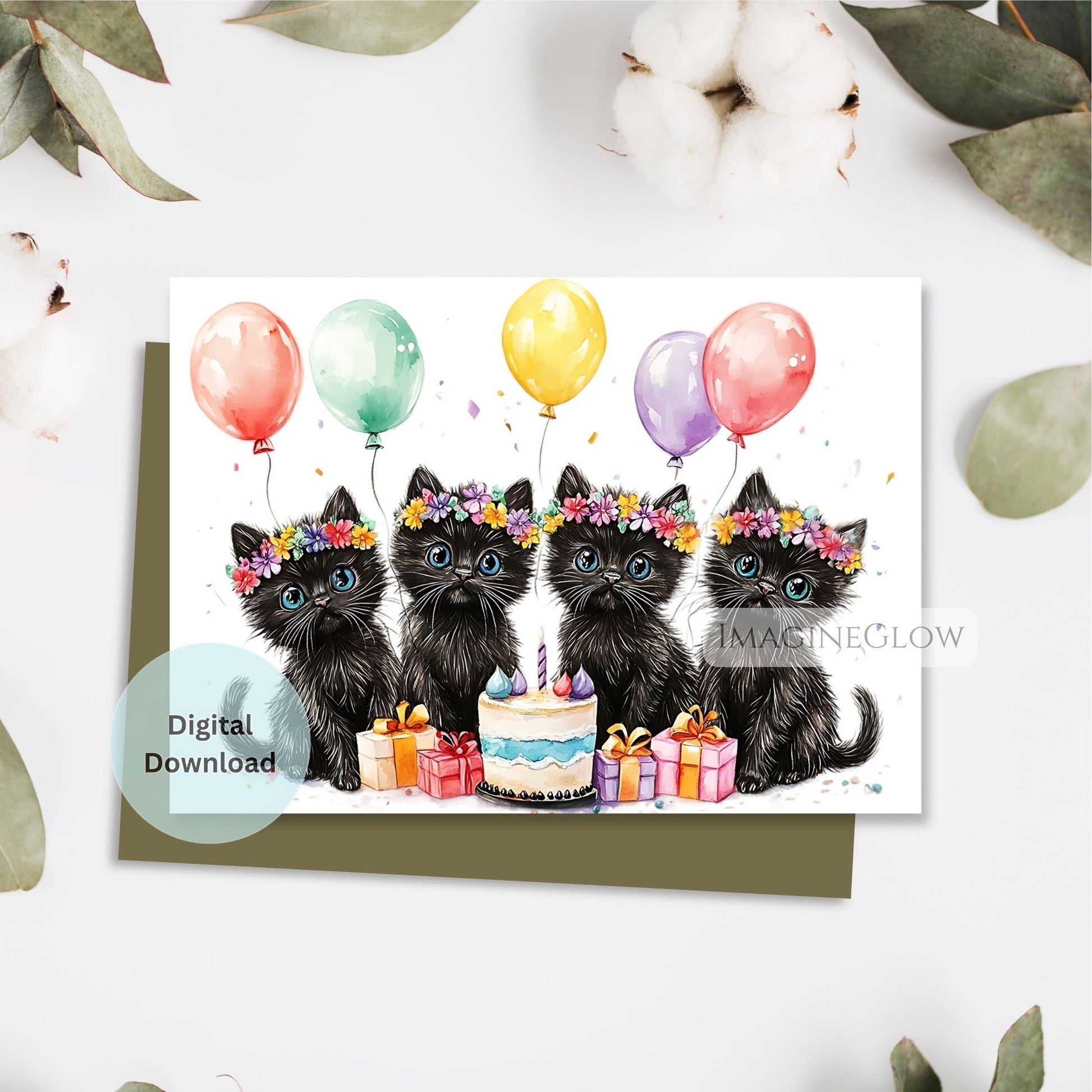 Black cats birthday card printable download
Printable birthday card featuring multiple black cats
Stylish black cat greeting card for birthdays
Black cat lover birthday card digital file
Birthday card with cute and spooky black cats
Printable Halloween cat birthday card
Elegant black cats birthday greeting to print
Digital black cat birthday card for all ages
