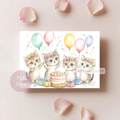 Cat birthday floral card printable download
Printable birthday card with cat and flowers
Elegant floral cat greeting card
Digital cat birthday card with floral design
Cat lover birthday card with flowers
Birthday card featuring cat and nature elements
